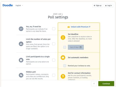 doodle poll creation|A Guide to Making a Doodle Poll .